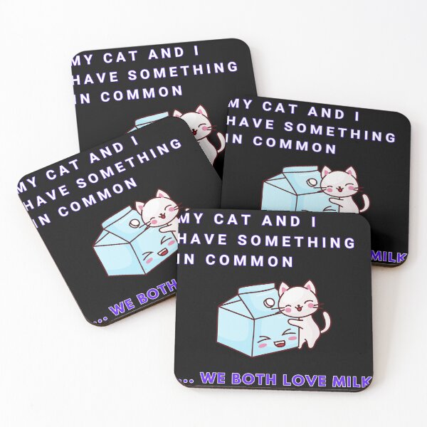 Item preview, Milk Cat Lover Kitten Cute Funny Cat designed and sold by kubix81.