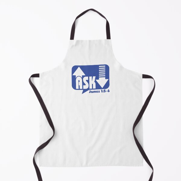 Item preview, Ask James 1:5-6 New Testament Christian designed and sold by Deep End Design.