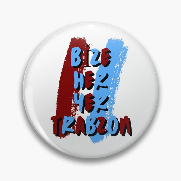 Item preview, Trabzonspor Bize Her Yer Trabzon Slogan Tasarımı designed and sold by Thonja.