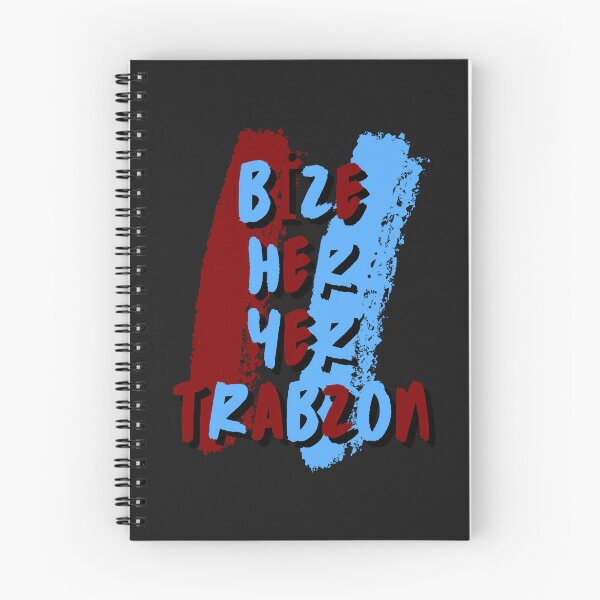 Item preview, Trabzonspor Bize Her Yer Trabzon Slogan Tasarımı designed and sold by Thonja.