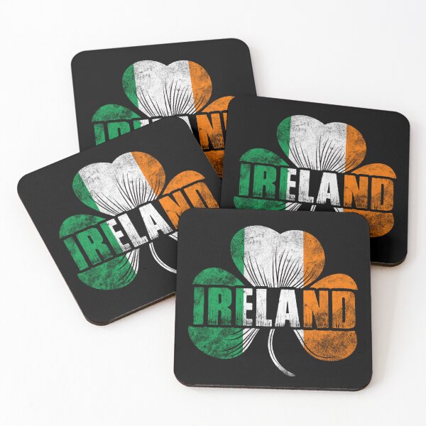 Item preview, Ireland flag shamrock designed and sold by Mila1946.