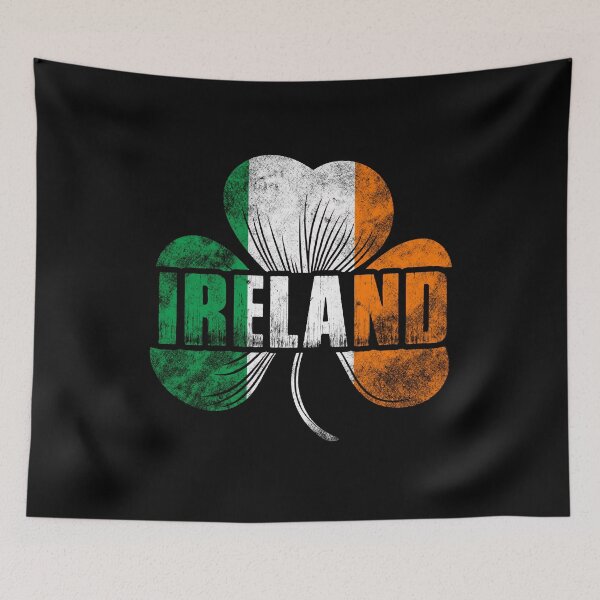 Item preview, Ireland flag shamrock designed and sold by Mila1946.