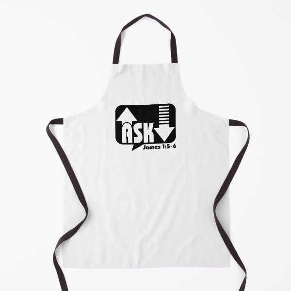 Item preview, Ask James 1:5-6 New Testament Christian designed and sold by Deep End Design.