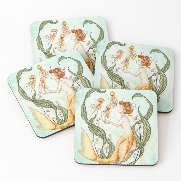 Item preview, Jellyfish Charmer designed and sold by AmyBrownArt.