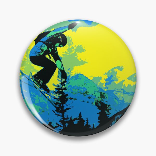 Artikelvorschau, Rocky Mountain Skifahrer - Three Sisters Mountains entworfen und verkauft von NaturePrints.