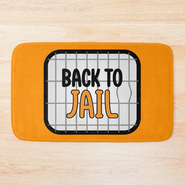 Item preview, 'BACK TO JAIL' designed and sold by Casmeelas.