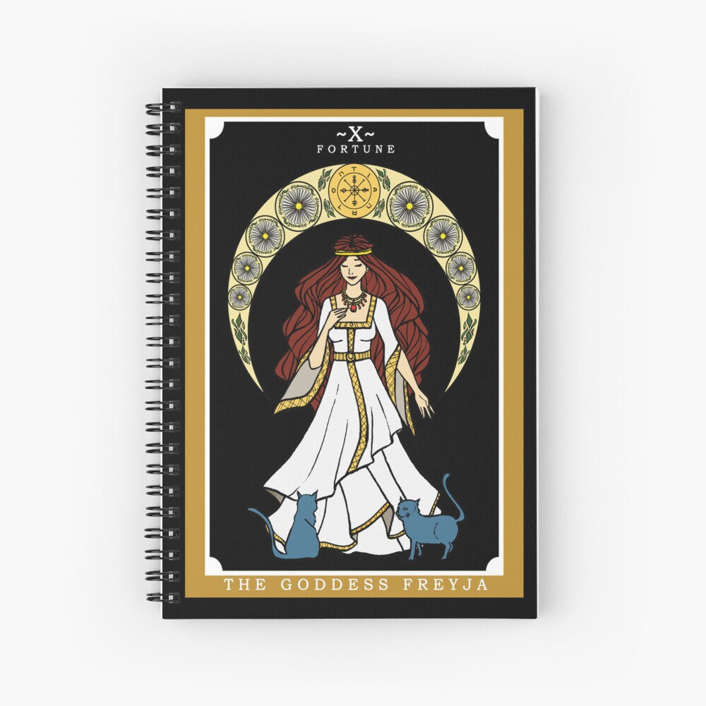 konstant Picasso leje The Norse Goddess Freya Tarot Card" Art Print for Sale by TheGhoulishGarb |  Redbubble