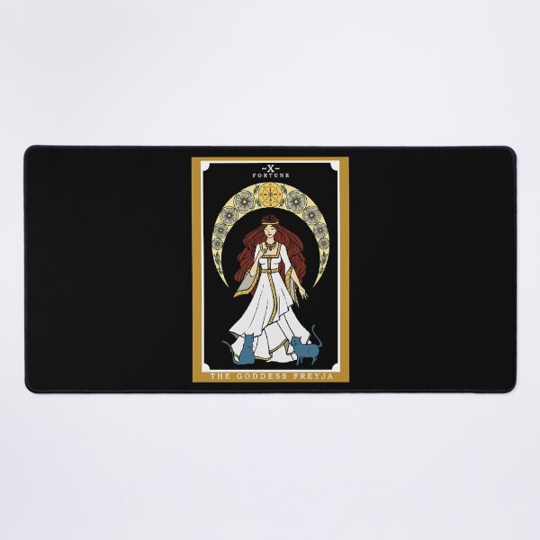 Item preview, The Norse Goddess Freya Tarot Card designed and sold by TheGhoulishGarb.
