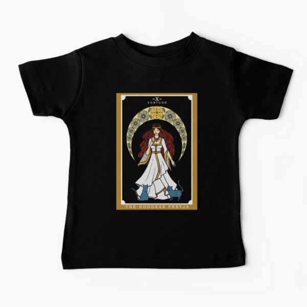 Item preview, The Norse Goddess Freya Tarot Card designed and sold by TheGhoulishGarb.