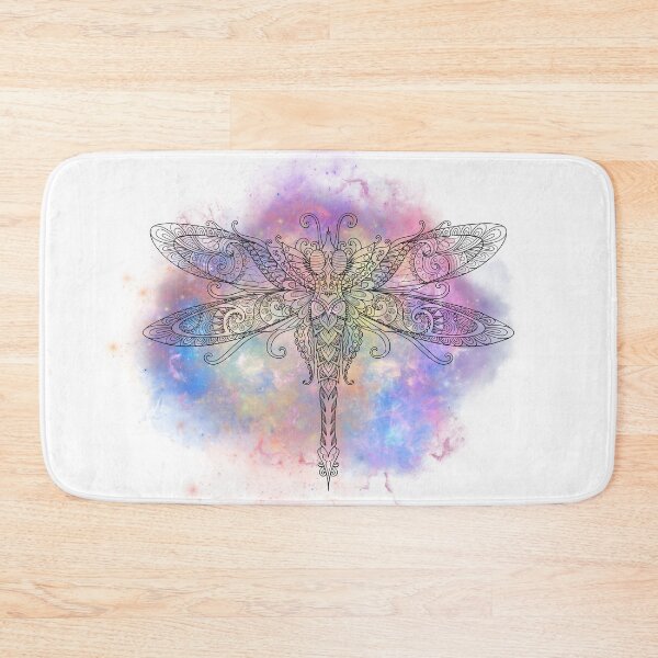 Item preview, Watercolor Galaxy Mandala Dragonfly designed and sold by Minima-Vulpes.