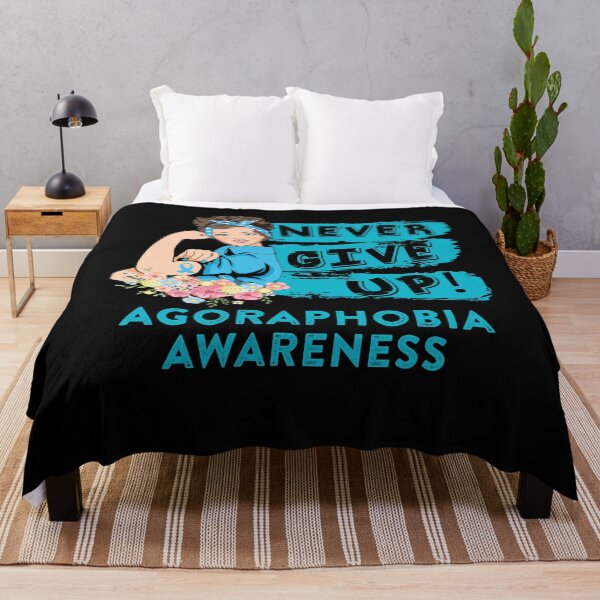 Item preview, Agoraphobia Warrior - Never Give Up! - Support Agoraphobia Warrior Gifts designed and sold by whlrcheryl.