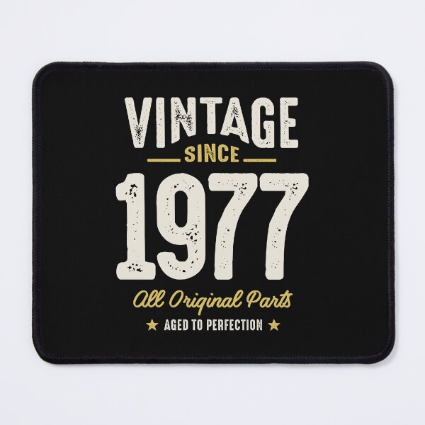 Item preview, Vintage Since 1977 Original Parts - 45th birthday Retro designed and sold by cidolopez.