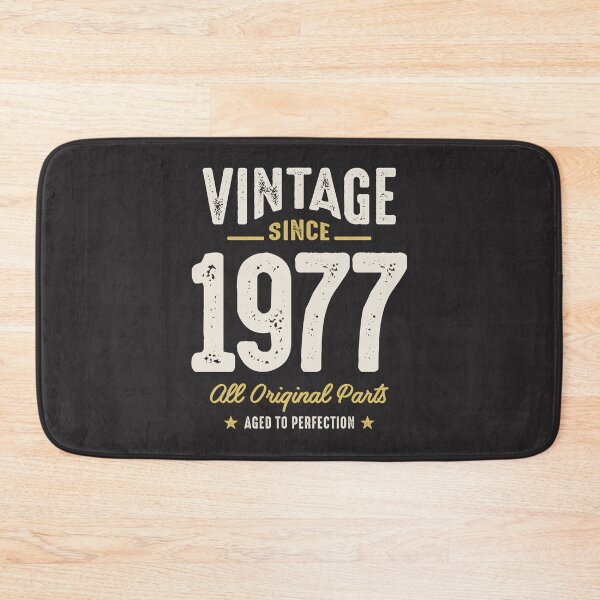Item preview, Vintage Since 1977 Original Parts - 45th birthday Retro designed and sold by cidolopez.
