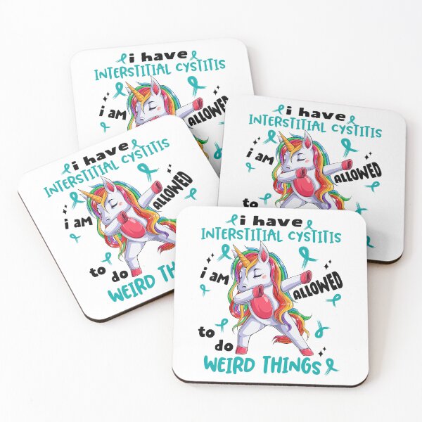 Item preview, Interstitial Cystitis Awareness Funny I have Interstitial Cystitis i'm allowed to do Weird Things! designed and sold by JanetShop809.