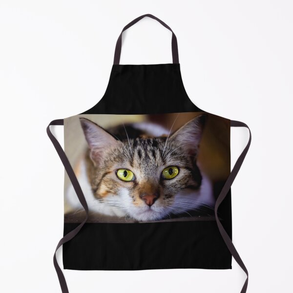 Item preview, sweet cat with green eyes designed and sold by ricobarinas.