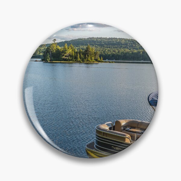 Item preview, Pontoon on the lake designed and sold by StewieStrout.