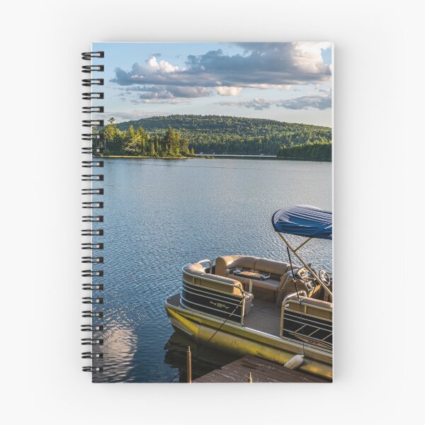 Item preview, Pontoon on the lake designed and sold by StewieStrout.