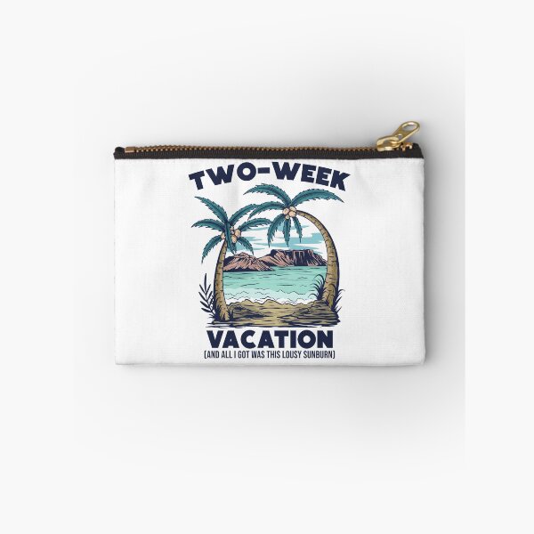 Item preview, Retro Styled Funny Summer Two Week Vacation Design designed and sold by wingstar.
