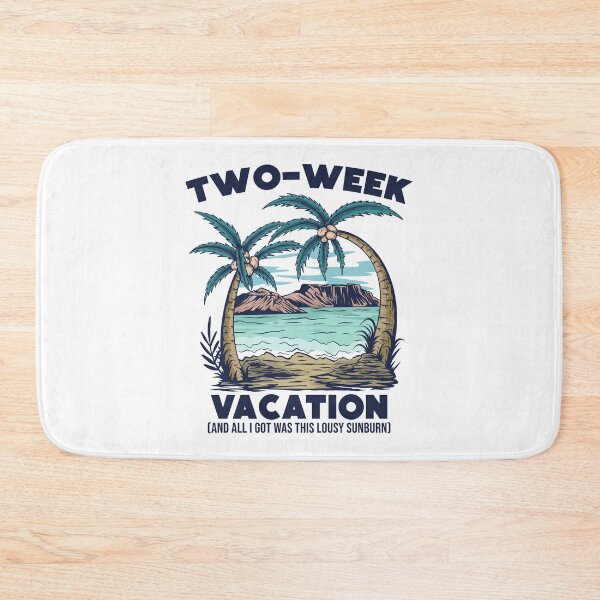 Item preview, Retro Styled Funny Summer Two Week Vacation Design designed and sold by wingstar.