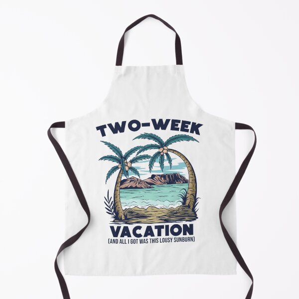 Item preview, Retro Styled Funny Summer Two Week Vacation Design designed and sold by wingstar.