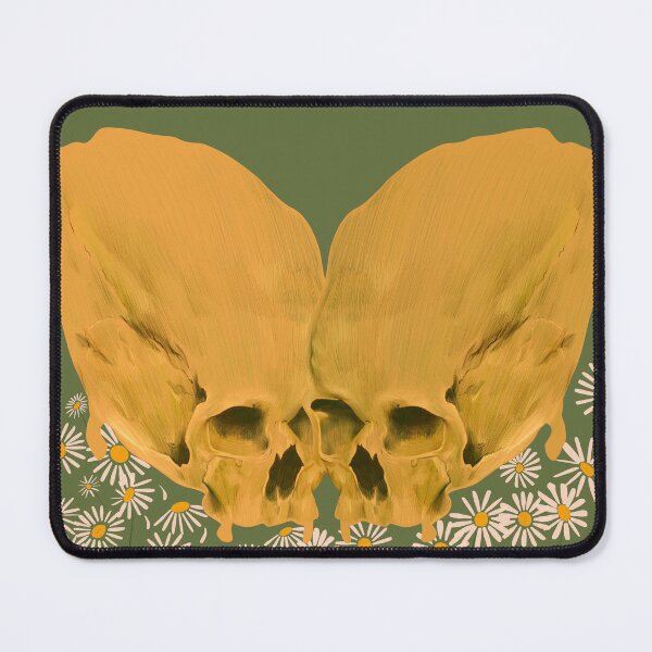 Item preview, Eternal lovers / Skulls in a Flower Meadow designed and sold by Thalia Roman.