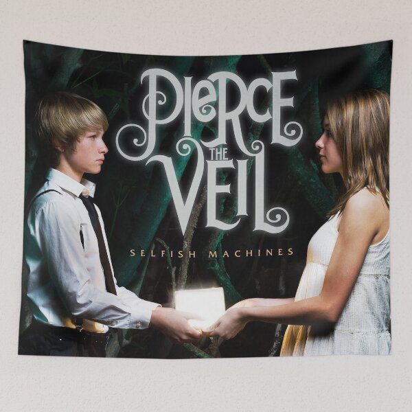 Item preview, Pierce The Veil Selfish Machines Poster Art designed and sold by malynda84.