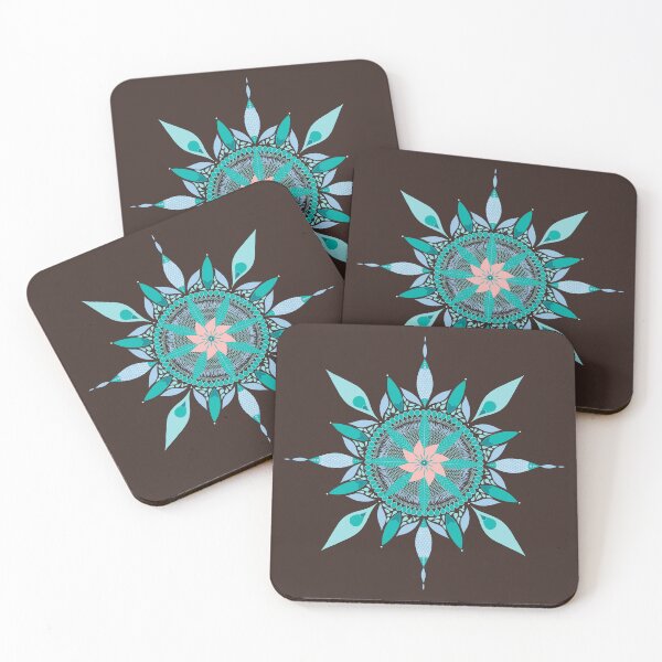 Item preview, Beach Mandala Seamless Pattern designed and sold by Anakathrin.