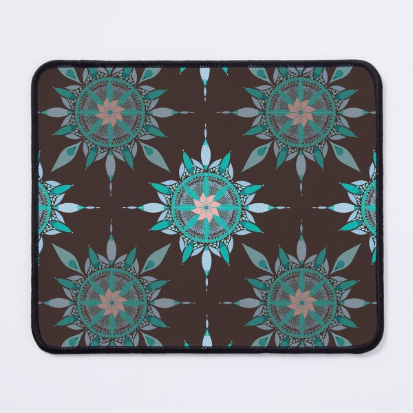 Item preview, Beach Mandala Seamless Pattern designed and sold by Anakathrin.