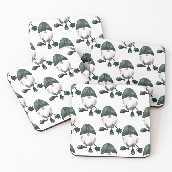Item preview, Sir Mace the Gnomish illustration pattern  designed and sold by Artistestella.
