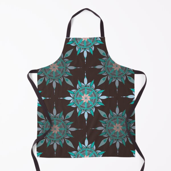 Item preview, Beach Mandala Seamless Pattern designed and sold by Anakathrin.