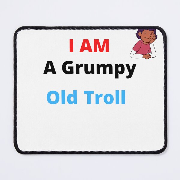 Item preview, grumpy old troll designed and sold by rodayn2.