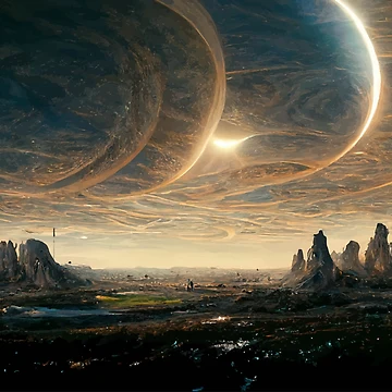 Artwork thumbnail, Planet Rise by Quantum Sheep