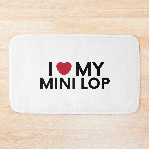 Item preview, I love my mini lop rabbit designed and sold by EChendesign.