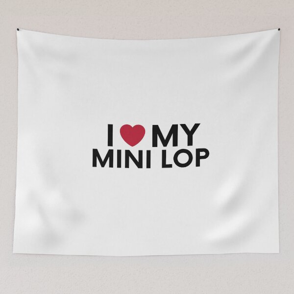 Item preview, I love my mini lop rabbit designed and sold by EChendesign.