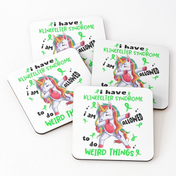 Item preview, Klinefelter Syndrome Awareness Funny I have Klinefelter Syndrome i'm allowed to do Weird Things! designed and sold by JanetShop809.