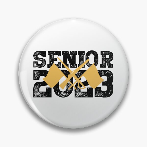 Item preview, Class of 2023 - Color Guard Flag/Rifle/Sabre - Black/Yellow designed and sold by BandMomDesigns.