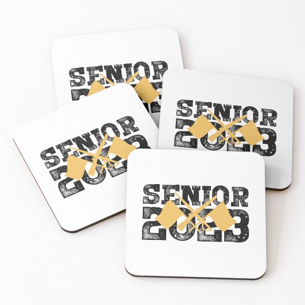 Item preview, Class of 2023 - Color Guard Flag/Rifle/Sabre - Black/Yellow designed and sold by BandMomDesigns.