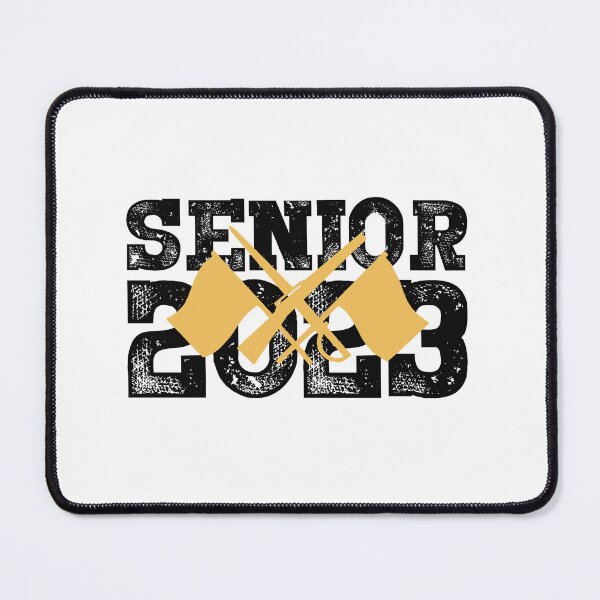 Item preview, Class of 2023 - Color Guard Flag/Rifle/Sabre - Black/Yellow designed and sold by BandMomDesigns.