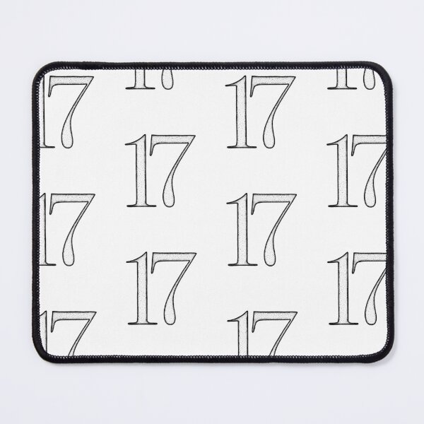 Item preview, Dotart/Dotwork illustration of Number 17 designed and sold by MagnetitaBySil.
