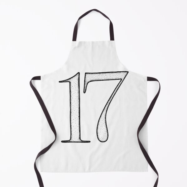 Item preview, Dotart/Dotwork illustration of Number 17 designed and sold by MagnetitaBySil.