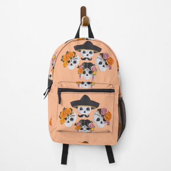 Item preview, Charro mexican kawaii cute sugar skull mexican style marigold cempasúchil designed and sold by T-Mex.