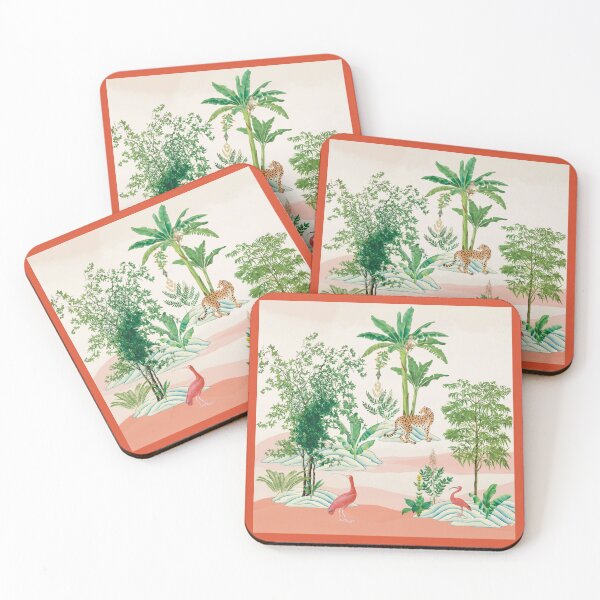 Item preview, Chinoiserie tropical scene designed and sold by Yunihadi.