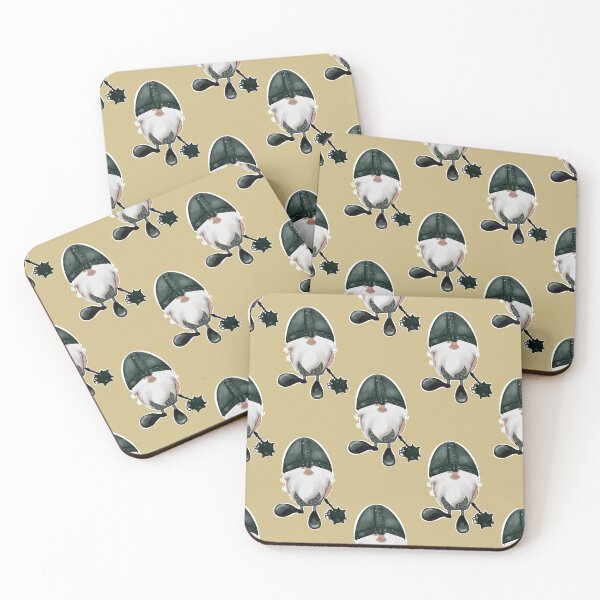 Item preview, Sir Mace the Gnomish illustration pattern  designed and sold by Artistestella.