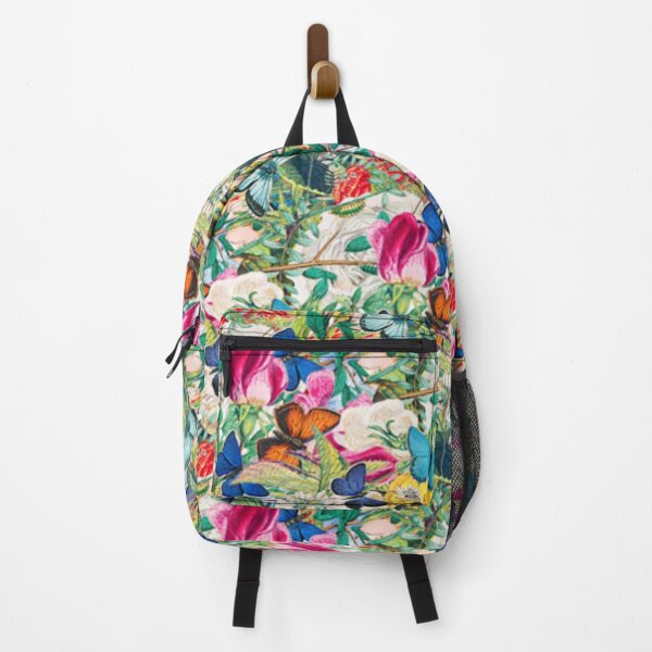 Item preview, Wonderful floral pattern with watercolor wildflowers and butterflies designed and sold by BeInTouch.