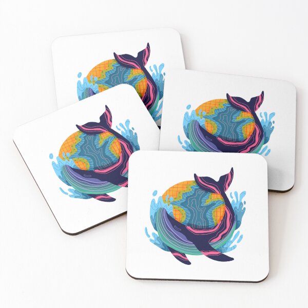Item preview, Blue whale art designed and sold by Aysa Galaxy.