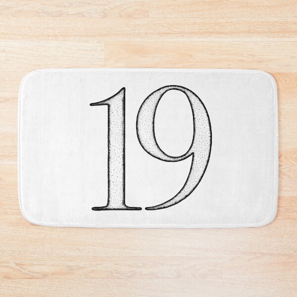 Item preview, Dotart/Dotwork illustration of Number 19 designed and sold by MagnetitaBySil.
