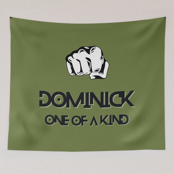 Item preview, Dominick Name One of a Kind Birthday Anniversary, Appreciation Gift designed and sold by PapitosPlace.