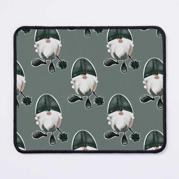Item preview, Sir Mace the Gnomish illustration pattern designed and sold by Artistestella.
