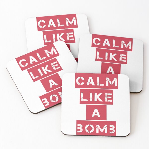 Item preview, CALM LIKE A BOMB designed and sold by streetwear style.