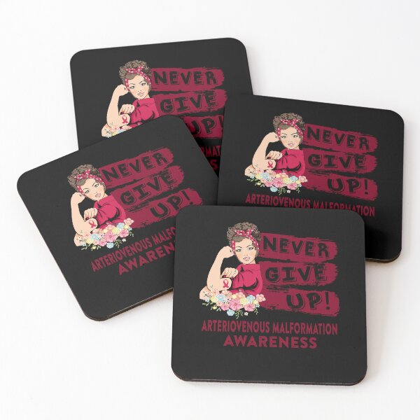 Item preview, Arteriovenous Malformation Warrior - Never Give Up! - Support Arteriovenous Malformation Warrior Gifts designed and sold by whlrcheryl.